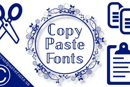fonts copy paste