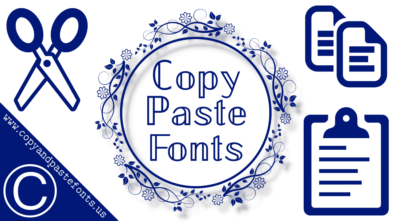 fonts copy paste
